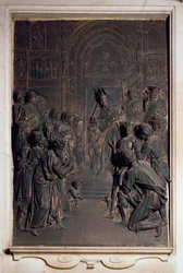 St. Antonius erlöst die Herrschaft, Relief aus der Salviati-Kapelle (Bronze)